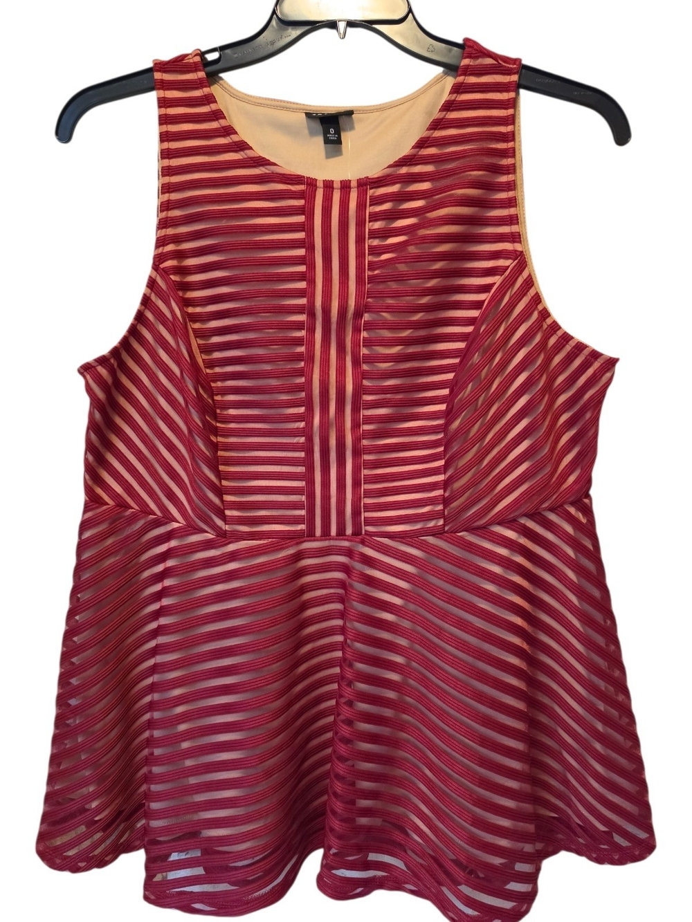 New Torrid Peplum Sleeveless Top - Picture 3 of 7